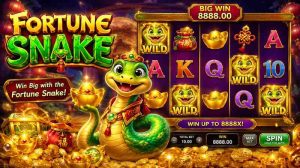 Fortune Snake online slot game featuring lucky Asian serpent themes and bonus reels on F9999